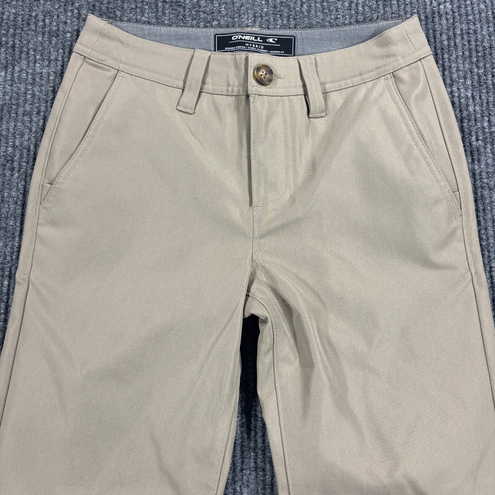 O'Neill Hybrid Pants‎ Boys Size 25 Khaki Durable Stretch Hyperdry Modern Fit